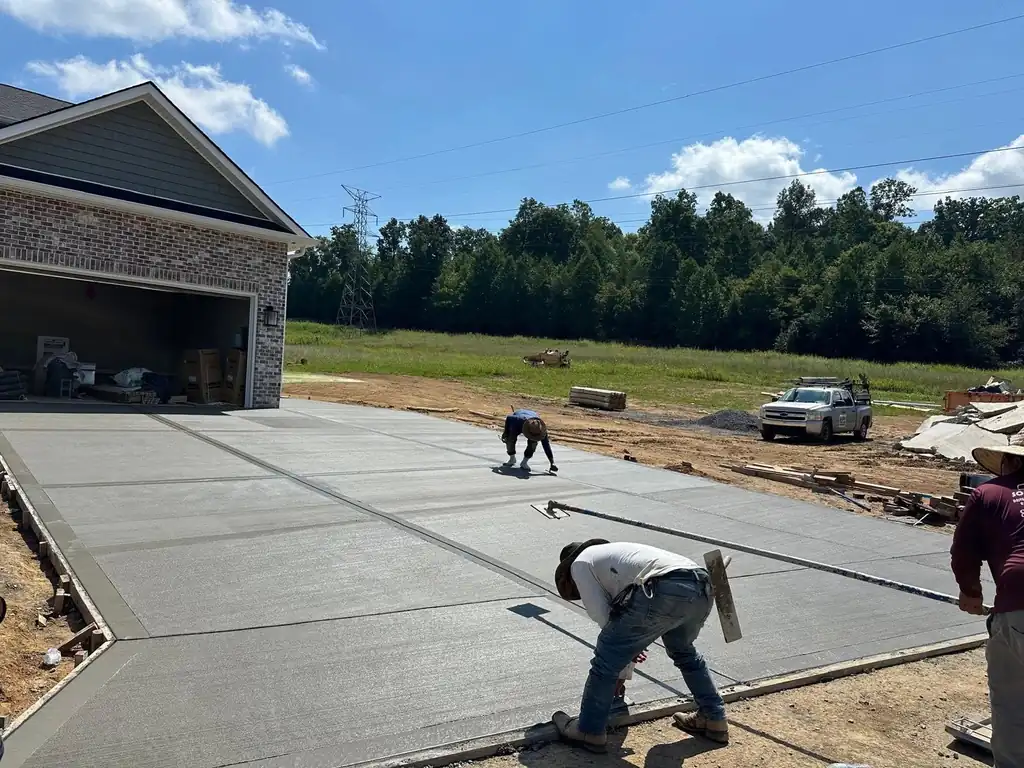 Concrete Driveways project by Sosa Concrete in Knoxville, Tennessee