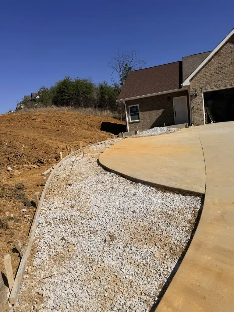 Concrete Driveways project by Sosa Concrete in Knoxville, Tennessee
