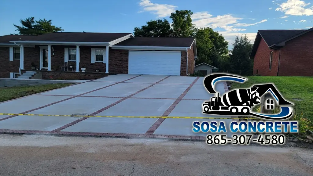 Concrete Driveways project by Sosa Concrete in Knoxville, Tennessee