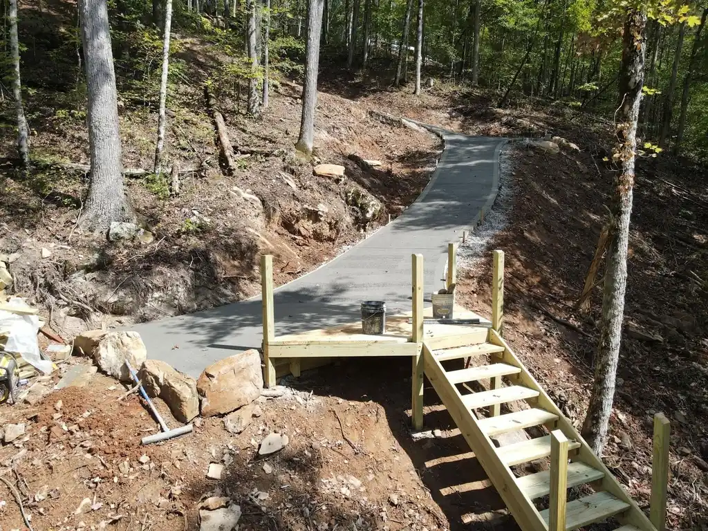 Concrete Driveways project by Sosa Concrete in Knoxville, Tennessee