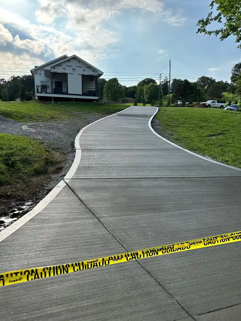 Concrete Driveways project by Sosa Concrete in Knoxville, Tennessee