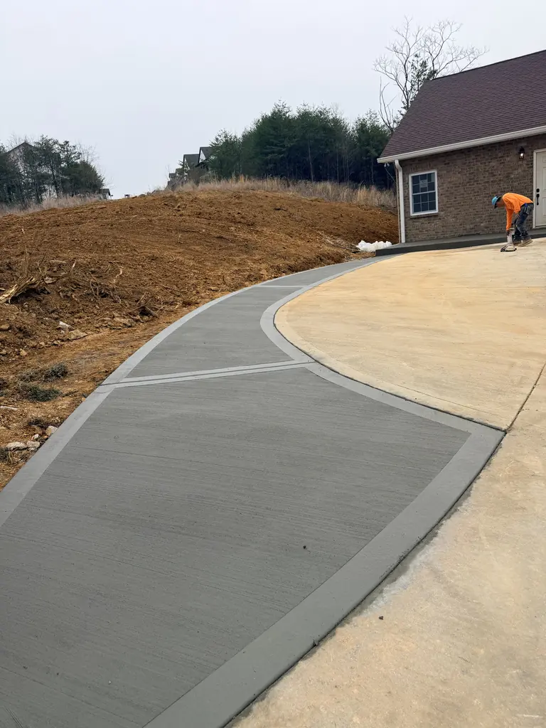 Concrete Driveways project by Sosa Concrete in Knoxville, Tennessee