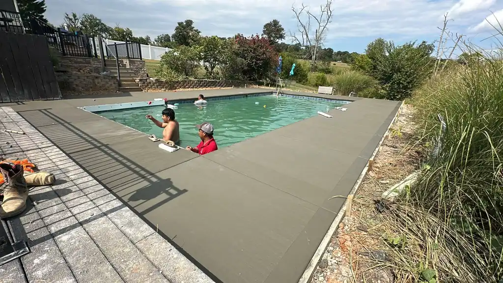 Patios &amp; Pool Decks by Sosa Concrete in Knoxville, TN