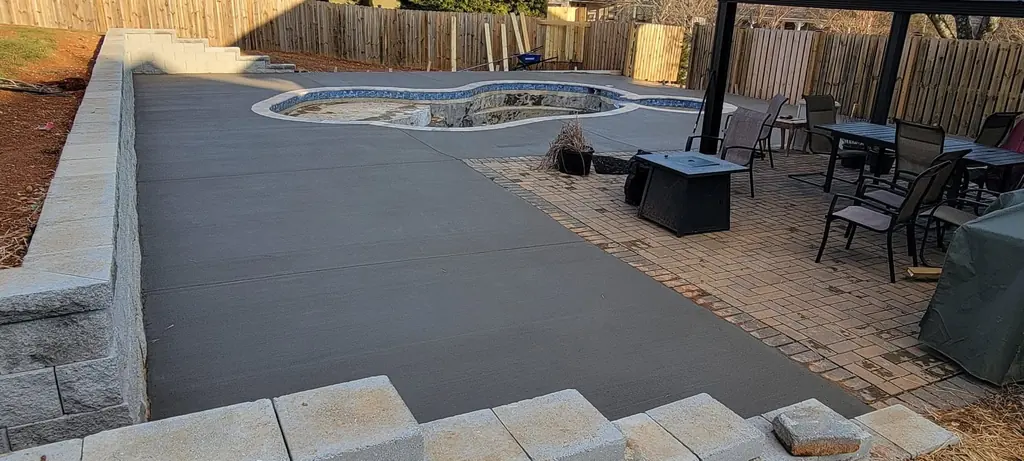 Patios & Pool Decks project by Sosa Concrete in Knoxville, Tennessee
