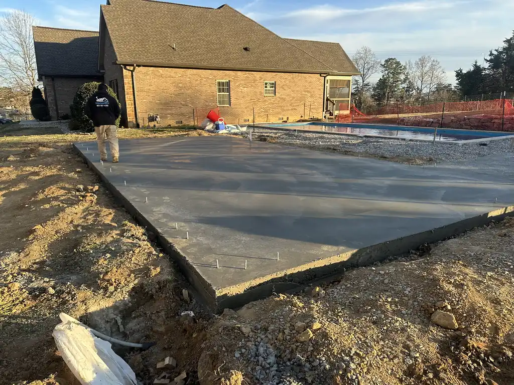 Patios & Pool Decks project by Sosa Concrete in Knoxville, Tennessee
