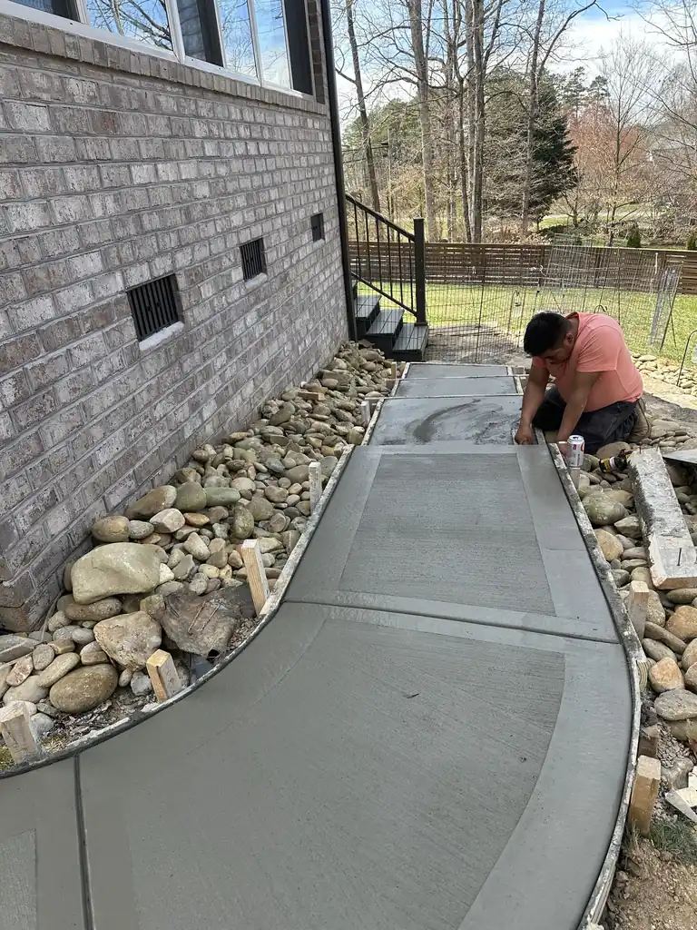Sidewalks &amp; Walkways project by Sosa Concrete in Knoxville, Tennessee