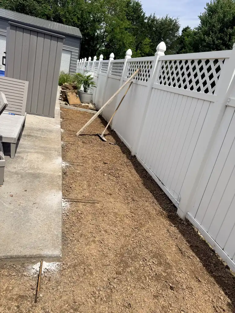 Step 01: free estimate on a Sosa Concrete job in Knoxville, Tennessee
