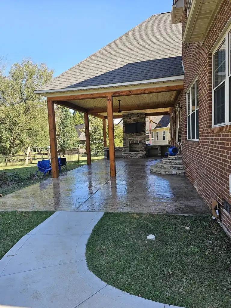 Stamped & Decorative Concrete project by Sosa Concrete in Knoxville, Tennessee