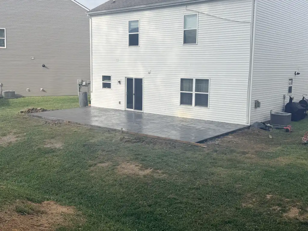 Stamped & Decorative Concrete project by Sosa Concrete in Knoxville, Tennessee