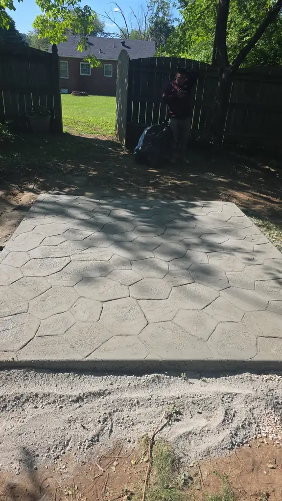 Stamped & Decorative Concrete project by Sosa Concrete in Knoxville, Tennessee