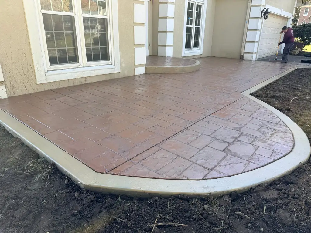 Stamped & Decorative Concrete project by Sosa Concrete in Knoxville, Tennessee