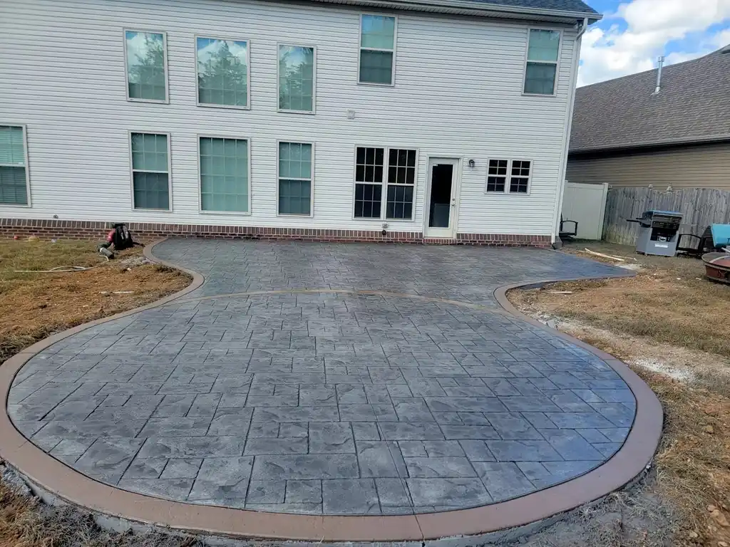 Stamped & Decorative Concrete project by Sosa Concrete in Knoxville, Tennessee