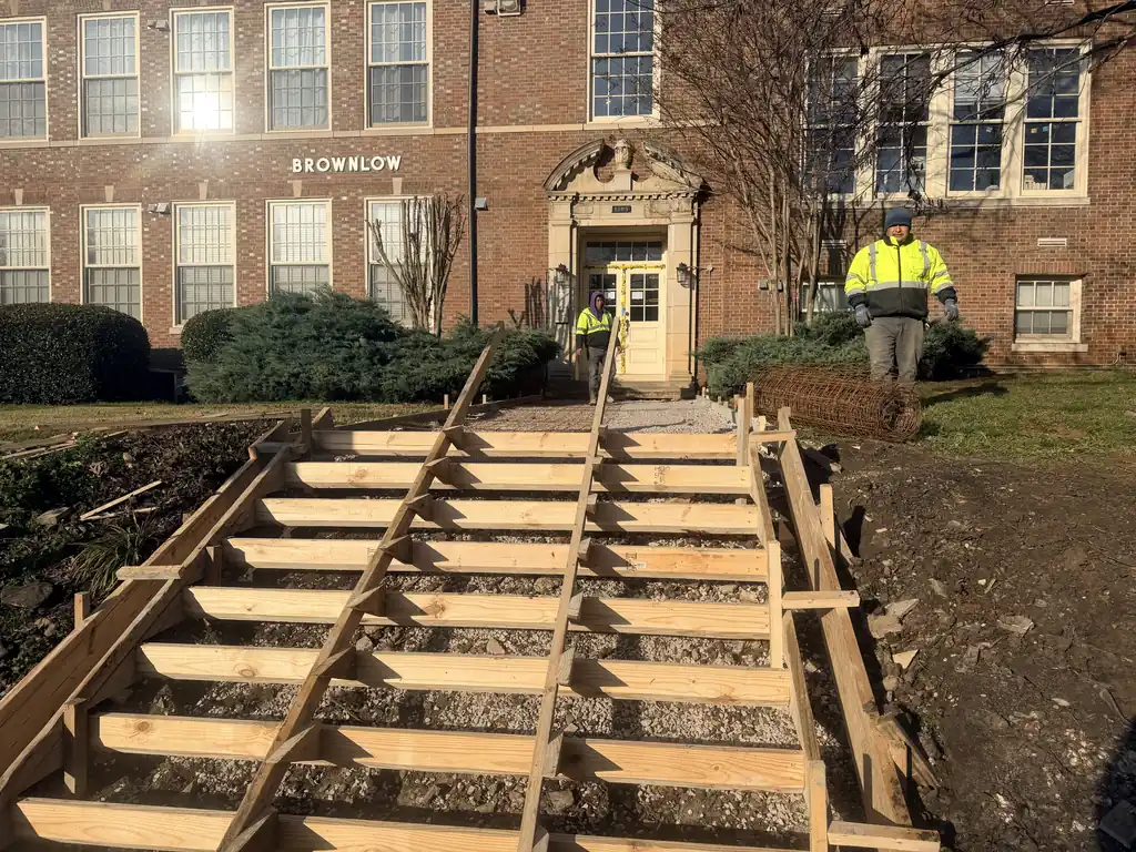 Steps &amp; Retaining Walls project by Sosa Concrete in Knoxville, Tennessee
